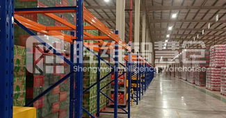 用上勝通的重型貨架后,陜西這家企業(yè)的倉儲性能大大提高