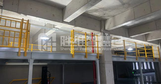 臺(tái)州汽配企業(yè)巧用鋼平臺(tái)貨架，倉(cāng)儲(chǔ)辦公兩不誤！